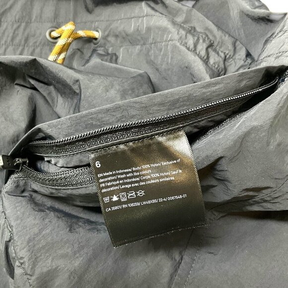 Lululemon Evergreen Anorak Deep Artifact / Black Barry's Logo Size 6 Packable - Picture 9 of 11